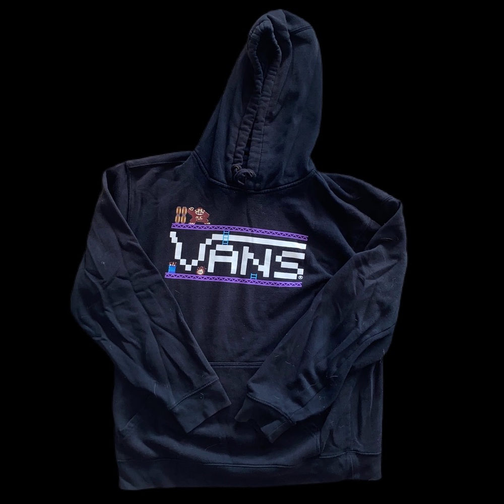 Vans Nintendo Retro Mario Men’s Black Hoodie